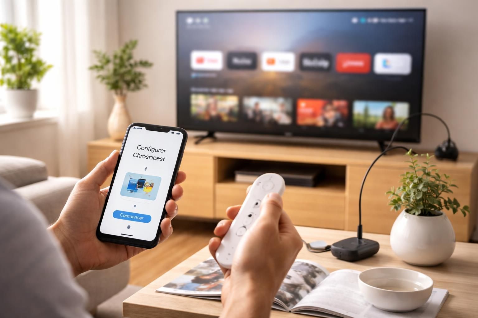 Guide de configuration Chromecast : étapes essentielles pour démarrer