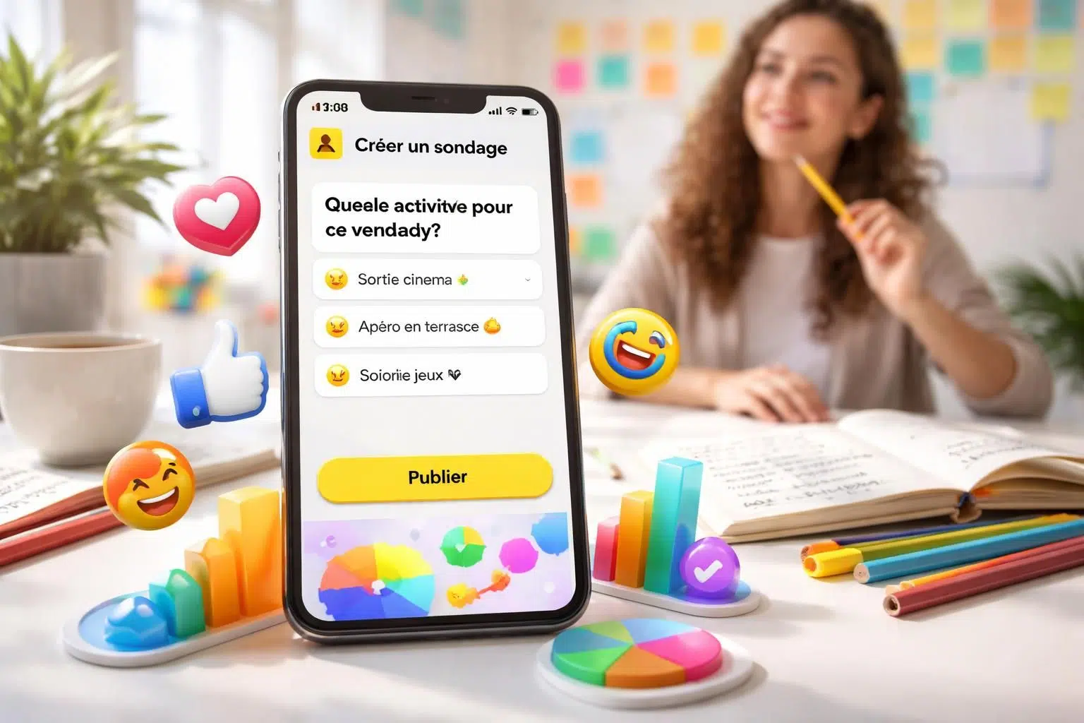 découvrez nos meilleurs conseils pour créer un sondage snapchat captivant et engageant, afin d'obtenir des réponses authentiques et dynamiser vos interactions.