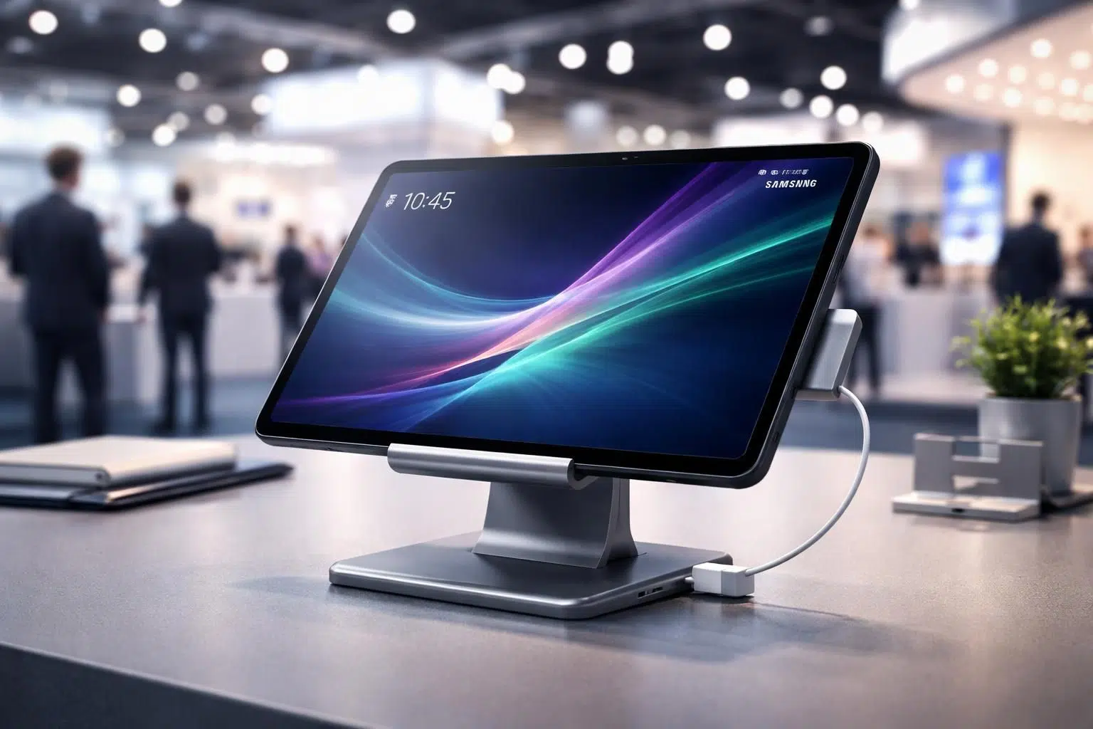découvrez comment rendre votre tablette samsung fiable en salon grâce à setup pro : support stable, charge efficace et connectivité 4g pour une performance optimale.