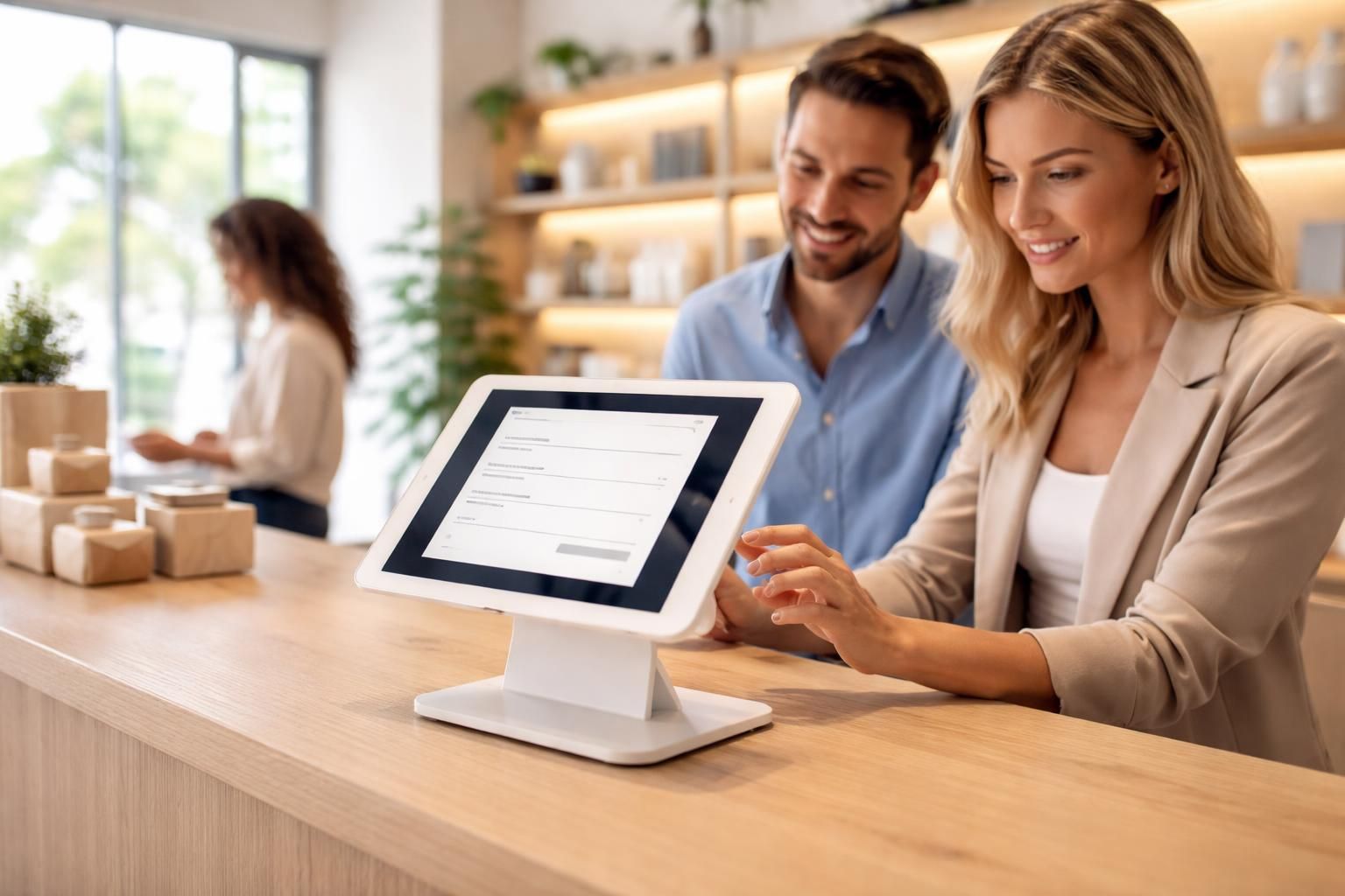 iPad : la borne élégante qui capte des leads en boutique