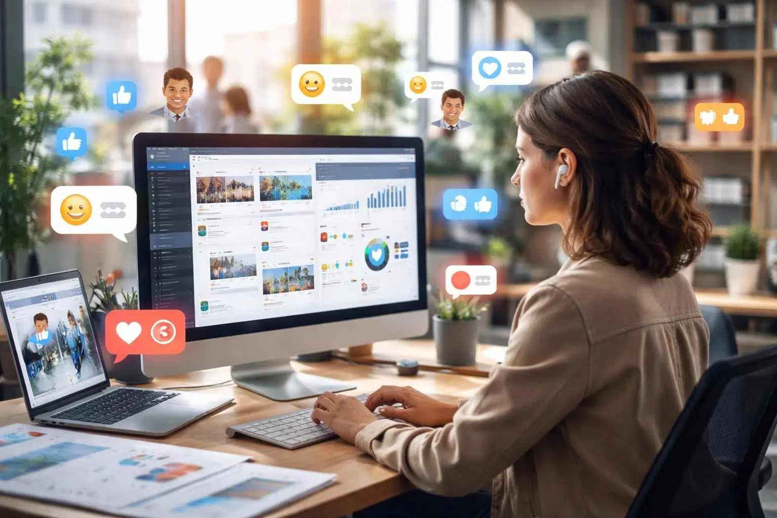 découvrez le rôle d'un community manager et comment leur stratégie impacte la réputation et l'image d'une marque sur les réseaux sociaux.
