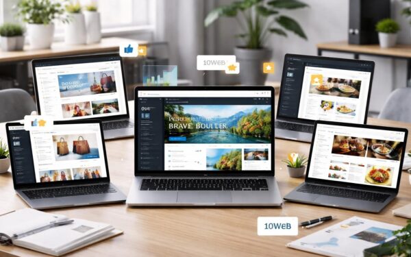 Comparatif des avis sur 10WEB pour créer des sites Web avec d&rsquo;autres plateformes de création