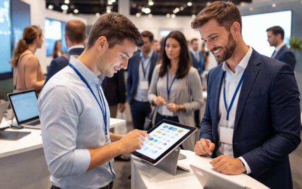 Salons : quiz interactif sur iPad pour capturer des leads
