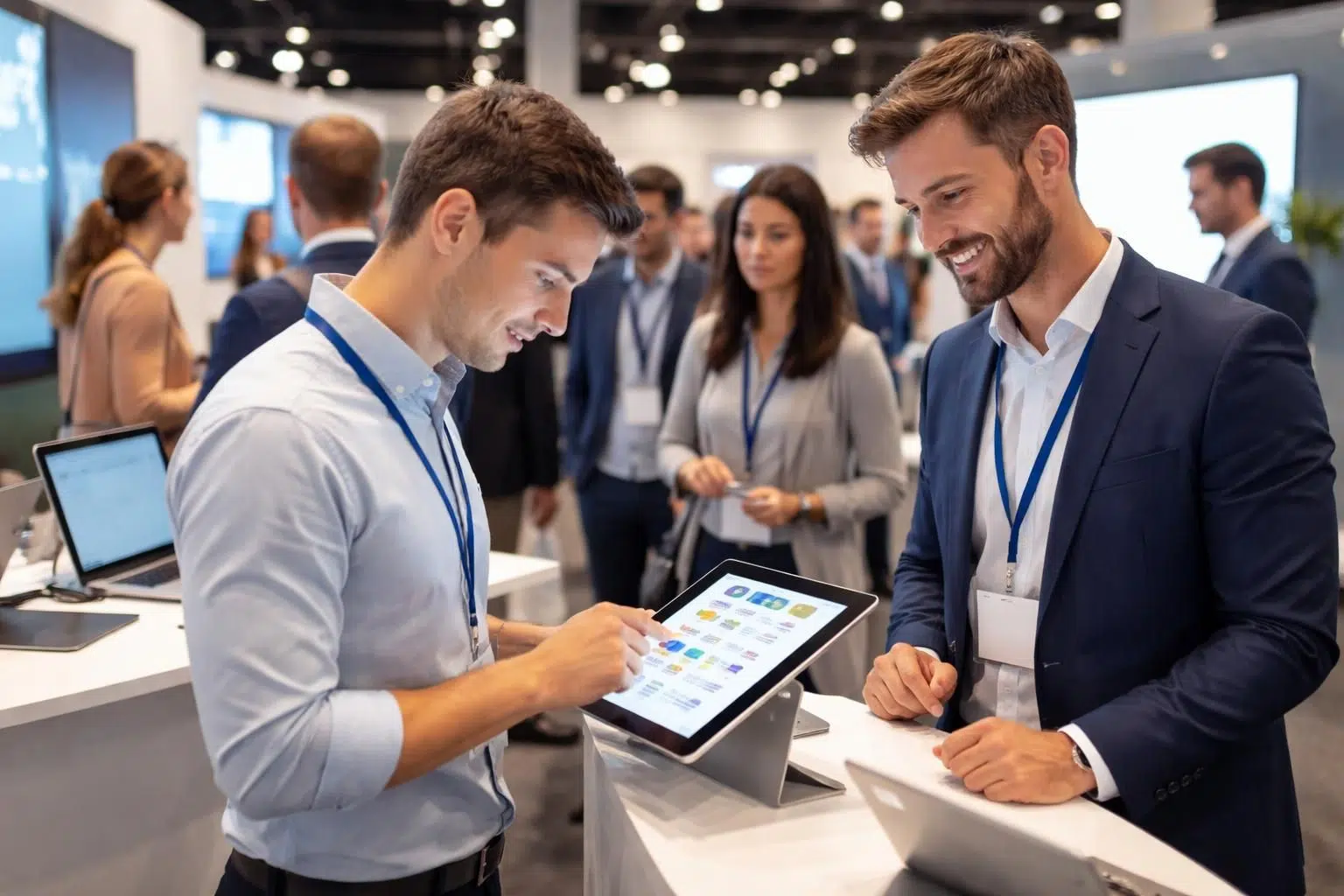 découvrez notre quiz interactif sur ipad, idéal pour animer vos salons et capturer efficacement des leads qualifiés.
