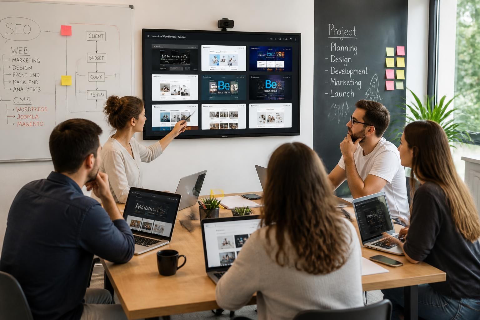 découvrez comment choisir entre un thème wordpress prêt à l'emploi et un développement sur mesure pour votre site web, en fonction de vos besoins, budget et objectifs.