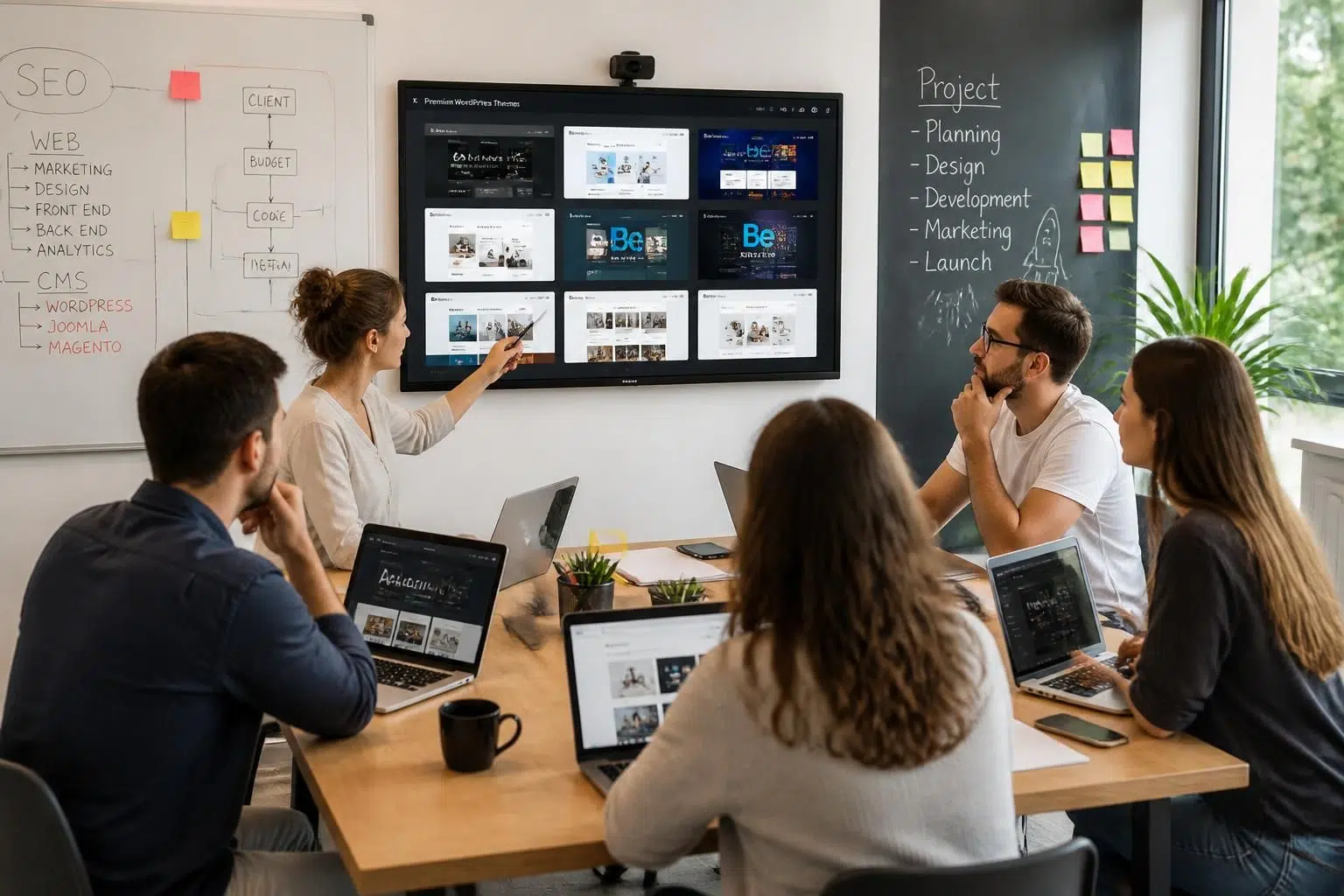 découvrez comment choisir entre un thème wordpress prêt à l'emploi et un développement sur mesure pour votre site web, en fonction de vos besoins, budget et objectifs.